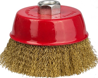 Щетка чашечная "STAYER MASTER" для УШМ, витая  100мм (35125-100_z01)