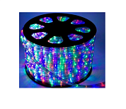 Дюралайт светодиодный LED-3W КОСМОС  круглый мульти 1,6Вт/м (390964)