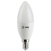 Лампа светодиодная "ЭРА" LED smd B35  7Вт E-14 220В 3000K (свеча матовая) (Б0020538)