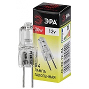 Лампа галогенная G4 12/20	"ЭРА"(С0027369)