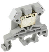 Зажим наборный ЗНИ-  4мм серый (YZN10-004-K03)