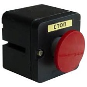 Пост кнопочный   ПКЕ 222/1 IP54 (гриб красный)