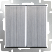 Механизм ВЫКЛЮЧАТЕЛЯ  2кл. с/п  (WERKEL) (глянцевый никель) (WL02-SW-2G)