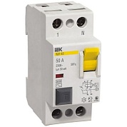 Выключатель дифференциального тока (УЗО) 2п 100А 300мА тип AC ВД1-63 ИЭК MDV10-2-100-300