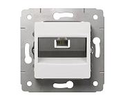 Механизм РОЗЕТКИ TF RJ-11 с/п (LEGRAND CARIVA) белый (773638)