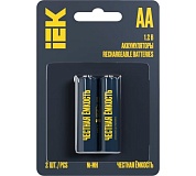 Аккумулятор "ИЭК" GREEN Ni-MH 2700mAh (AA) (AAK-NIMH-06-2700-L02)  (2шт)