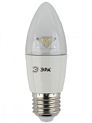 Лампа светодиодная "ЭРА" LED smd B35 7Вт E-27 220В 3000K (свеча прозрачная)