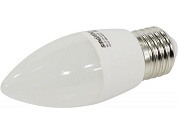 Лампа светодиодная "Smartbuy" C37 220В 9.5Вт E27 6000K свеча