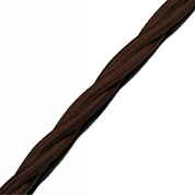 Провод-ретро витой 3x1.5 коричневый (BIRONI)  (В1-434-72)