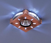 СВЕТИЛЬНИК  ES- 1051  бронза/белая подсветка (SB\WN/Led) (Б7) (АКЦИЯ)