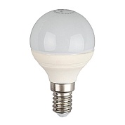 Лампа светодиодная "ЭРА" LED smd Р45  5Вт E-14 220В 4000K (шар матовый)