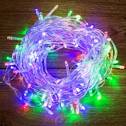 Гирлянда "Neon-night" "Твинкл Лайт" 10 м, прозрачный ПВХ, 80 LED,Мультиколор (303-189)