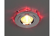 СВЕТИЛЬНИК  ES- 2020/2  (SV/LED/RD)SC хром/красная подсветка (В3)  (АКЦИЯ)