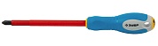Отвертка  (диэлектрическая)  крестовая L 150мм "ЗУБР"ПрофЭлектрик(25262-3-150)