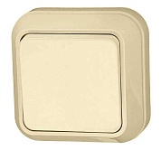 Выключатель   1кл. О/П /крем/ (Makel) (45201)