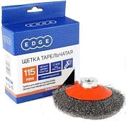 Щетка EDGE by PATRIOT тарельчатая 115*М14 гофрированная проволока (813010009)