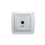 Розетка   TV проходная белая (VIKO) (90561060)