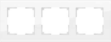 РАМКА 3-я (WERKEL) (белое матовое,стекло) (WL01-Frame-03)
