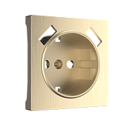 Накладка  РОЗЕТКИ  USB (шампань рефленый) (WL10-usb-cp) 