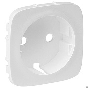 Панель лицевая для розетки СП/ЗК (белая) (Legrand Valena Allure) (755205)