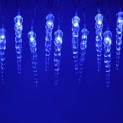 Гирлянда светодиодная "Сосульки " 3,8м, (Синий) 220 В, длина провода 1,5 м, 20 LED, IP20 (Б0055995)