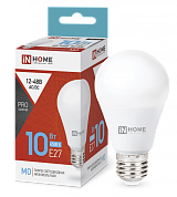 Лампа светодиодная "IN HOME" А60 10Вт 6500К 12-48V 4690612038056