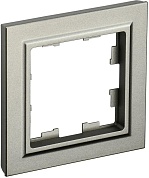 Рамка 1-ая (шампань) BRITE "ИЭК" (BR-M12-K37)