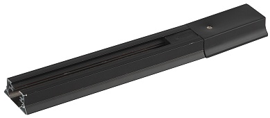 Шинопровод для трековых светильников TR6-R2W-1 BK ЭРА  1метр черный (Б0032173)