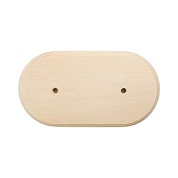 Подложка 2-местная на бревно без отделки (d=220)