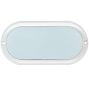 Светильник светодиодный "ИЭК" 12 Вт 4000К овал белый ДПО 4012 IP54