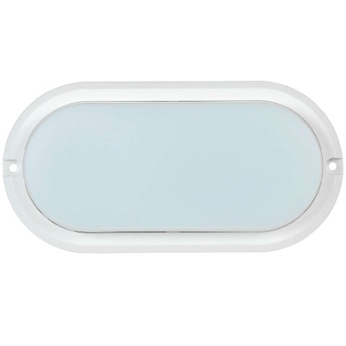 Светильник светодиодный "ИЭК" 12 Вт 4000К овал белый ДПО 4012 IP54