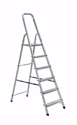 Алюминевая стремянка НОВАЯ ВЫСОТА 6 ступ. 46498
