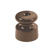 ИЗОЛЯТОР КЕРАМИЧЕСКИЙ 24Х20 ШОКОЛАД  Interior Electric 