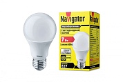 Лампа светодиодная "Navigator" А60 10Вт 4000К 12-24V 61475