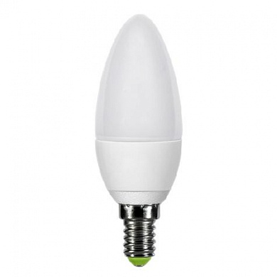 Лампа светодиодная "Smartbuy" С37 220В 9,5Вт E14 4000K свеча