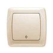 Выключатель   1кл. С/П  проходной крем (VIKO) (90562004)
