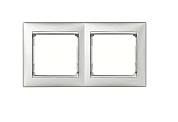 РАМКА 2-я (LEGRAND CARIVA) Алюминий