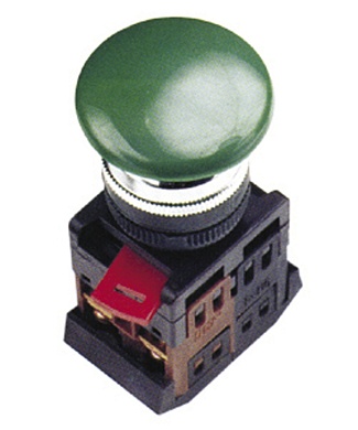 Кнопка   ИЭК AEA-22 (зеленый гриб) (BBG30-AEA-K06)