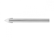 Сверло "URAGAN" по кафелю и стеклу с цилиндрическим хвостовиком, d= 8мм (29830-08)