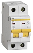 Выключатель автоматический модульный 2п С 10А 4.5kA ВА47-29 ИЭК MVA20-2-010-C