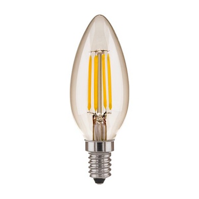 Лампа светодиодная "ES"  "Свеча прозрачная" E14 7W  3300К (BL131)