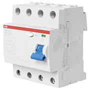 Выключатель дифференциального тока (УЗО) 4п 25А 30мА тип AC FH204 ABB 2CSF204004R1250